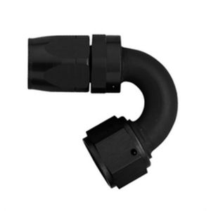 AEROQUIP #FCM4453 #8 150 Deg Hose End Black
