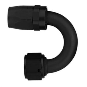 AEROQUIP #FCM4464 #10 180 Deg Hose End Black