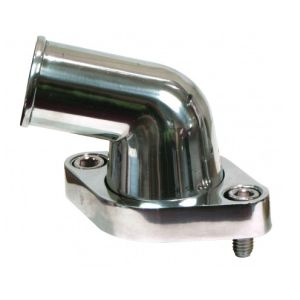 AFCO RACING PRODUCTS #80312-15 Water Neck Swivel 15 Deg Polished Alum