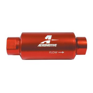 AEROMOTIVE #12301 Fuel Filter w/10-Micron Paper Element