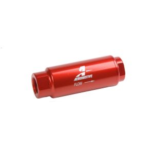 AEROMOTIVE #12316 In-Line Fuel Filter - 100 Micron