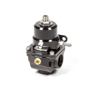 AEROMOTIVE #13305 X1 Fuel Regulator Black 35-75psi w/.313 Seat