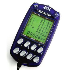 AIM SPORTS #X02CHRN05 Stopwatch MultiChron 4 Car 99 Lap