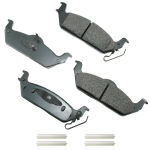 AKEBONO BRAKE CORPORATION #ACT1012A Brake Pads Rear Ford F- 150 04-11 Lincoln Mark
