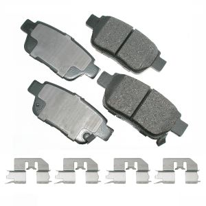 AKEBONO BRAKE CORPORATION #ACT1103 Brake Pads Rear Acura TL 09-14 Honda Ridgeline 06
