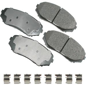 AKEBONO BRAKE CORPORATION #ACT1258 ProACT Ultra-Premium Bra ke Pads - Front