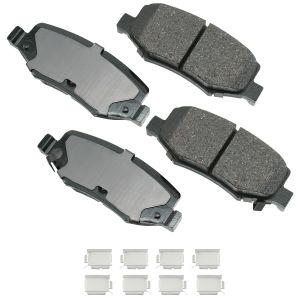AKEBONO BRAKE CORPORATION #ACT1274A Brake Pad Rear Dodge Nitro 07-11 Wrangler