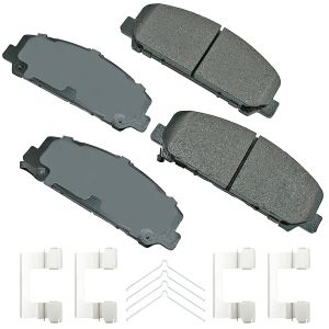AKEBONO BRAKE CORPORATION #ACT1286A Brake Pad Front Infiniti QX56 06-13 QX8 06-13