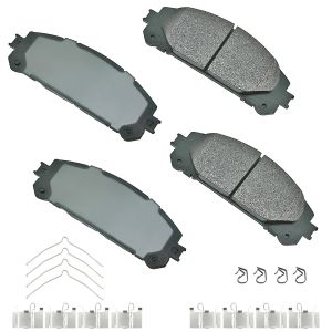 AKEBONO BRAKE CORPORATION #ACT1324A Brake Pad Front Lexus NX200T 15-17 NX300H