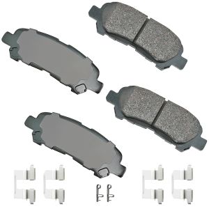AKEBONO BRAKE CORPORATION #ACT1325A Brake Pad Front Toyota Highlander 08-13