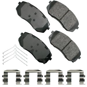AKEBONO BRAKE CORPORATION #ACT1826 Brake Pad Hyundai Sonata 15-19 Optima 16-19