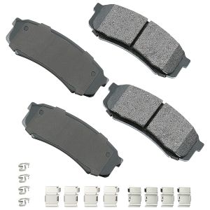 AKEBONO BRAKE CORPORATION #ACT606A Brake Pad Rear Lexus 10- 19 GX470 03-09