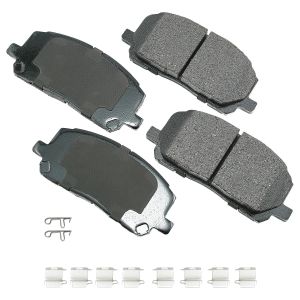AKEBONO BRAKE CORPORATION #ACT884A ProACT Ultra-Premium Bra ke Pads - Front