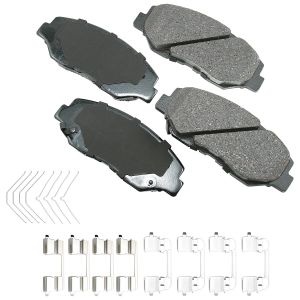 AKEBONO BRAKE CORPORATION #ACT914A ProACT Ultra-Premium Bra ke Pads - Front