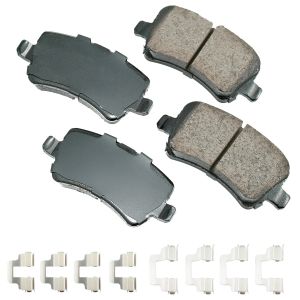 AKEBONO BRAKE CORPORATION #EUR1307A Brake Pads Rear Land Rover LR2 13-15 Range Rv