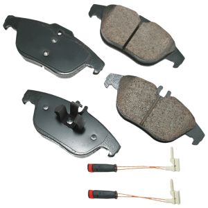 AKEBONO BRAKE CORPORATION #EUR1341 Euro Ultra-Premium Brake Pads - Rear