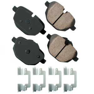 AKEBONO BRAKE CORPORATION #EUR1473 Euro Ultra-Premium Brake Pads - Rear