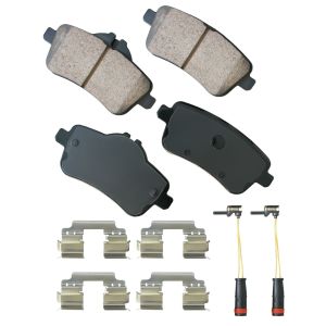 AKEBONO BRAKE CORPORATION #EUR1630A Brake Pads Rear Mercedes GLE300d 16 GLE350 16-17