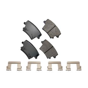 AKEBONO BRAKE CORPORATION #SDF1057 Brake Pads Rear Dodge Charger 06-20