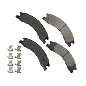 AKEBONO BRAKE CORPORATION #SDF1329 Brake Pads Rear Ford E150 E250 E350 08-22