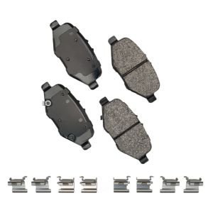 AKEBONO BRAKE CORPORATION #SDF1612 Brake Pads Rear Ford Sedan 13-19