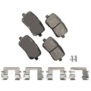 AKEBONO BRAKE CORPORATION #SDF1766 Brake Pads Rear Dodge Charger 14-23