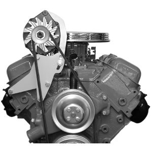 ALAN GROVE COMPONENTS #204R Alt.Bracket BBC Short Pump-Tall Style