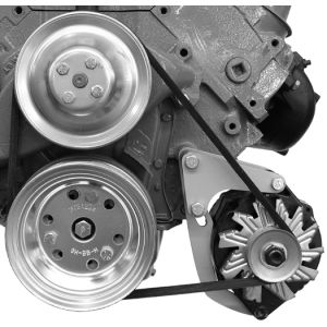 ALAN GROVE COMPONENTS #208L Alt.Bracket BBC Short Pump Low Mount