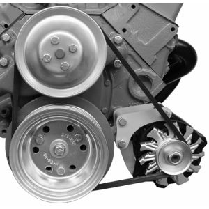 ALAN GROVE COMPONENTS #209L SBC SWP Low Mt Alt Brkt For Small GM Alt