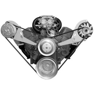 ALAN GROVE COMPONENTS #223L ALT BRACKET SBC LWP DRIV ERS SIDE LOW PROFILE