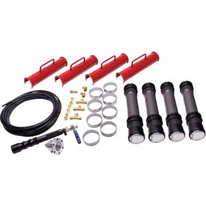 ALLSTAR PERFORMANCE #ALL11302 Air Jacks Complete Kit 11.75in