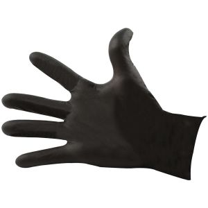 ALLSTAR PERFORMANCE #ALL12026 Nitrile Gloves Black X-Large