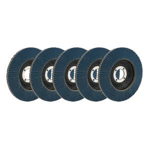 ALLSTAR PERFORMANCE #ALL12121-5 Flap Discs 60 Grit 4-1/2in with 7/8in Arbor