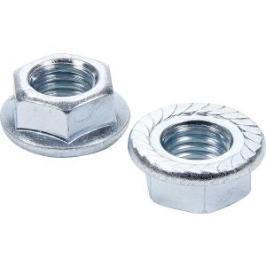 ALLSTAR PERFORMANCE #ALL16045-10 Serrated Flange Nuts 5/8-11 10pk