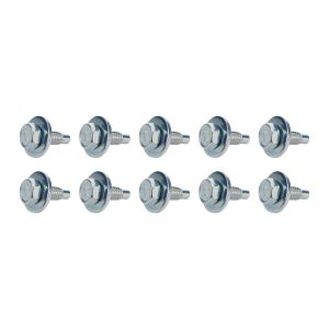 ALLSTAR PERFORMANCE #ALL16552 Body Bolt 3/4in 10pk Silver
