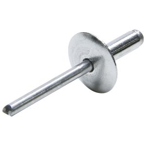 ALLSTAR PERFORMANCE #ALL18050 Lg Hd Rivet Silver Alum 250pk