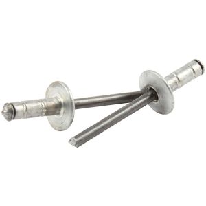 ALLSTAR PERFORMANCE #ALL18090 Med Hd Rivet Silver 250pk Multi Grip