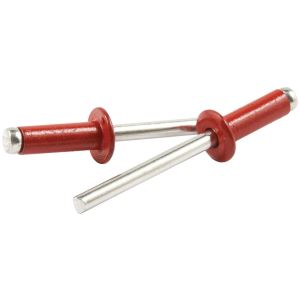 ALLSTAR PERFORMANCE #ALL18122 Sm Hd Rivet Red Alum 250pk