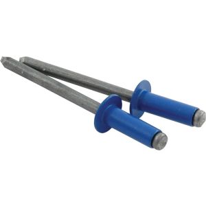 ALLSTAR PERFORMANCE #ALL18134 Sm Hd Rivet Blue 250pk Chevron