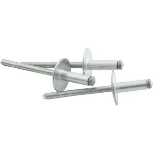 ALLSTAR PERFORMANCE #ALL18151 Lg Hd Rivet 250Pk Silver