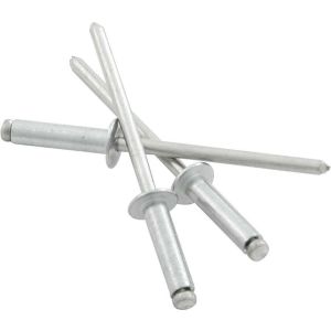ALLSTAR PERFORMANCE #ALL18192 1/8in Alum Rivet Silver 500Pk 5/16in-3/8in