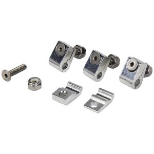 ALLSTAR PERFORMANCE #ALL18320 2pc Alum Line Clamps 3/16in 4pk