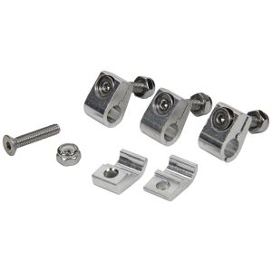 ALLSTAR PERFORMANCE #ALL18322 2pc Alum Line Clamps 5/16in 4pk