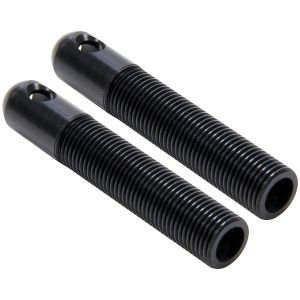 ALLSTAR PERFORMANCE #ALL18493 Repl LW Alum Pins 3/8in Black 2pk