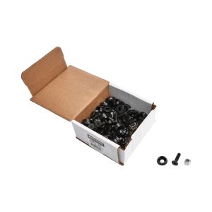 ALLSTAR PERFORMANCE #ALL18629-50 Countersunk Bolts 1/4in w/ 3/4in Washer Blk 50pk