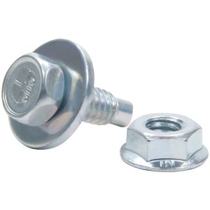 ALLSTAR PERFORMANCE #ALL18654 Body Bolt Kit 10pk Silver 3/4in
