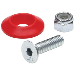 ALLSTAR PERFORMANCE #ALL18682 Countersunk Bolt Kit Red 10pk