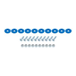 ALLSTAR PERFORMANCE #ALL18683 Countersunk Bolt Kit Blue 10pk