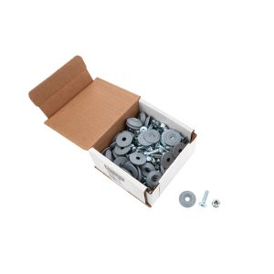 ALLSTAR PERFORMANCE #ALL18685-50 Countersunk Bolt Kit Silver 50pk
