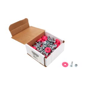 ALLSTAR PERFORMANCE #ALL18686-50 Countersunk Bolt Kit Pink 50pk